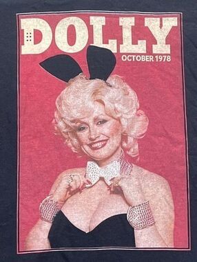 Dolly Parton Preowned Large T-shirt